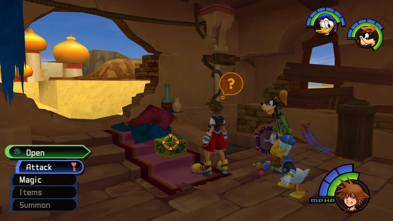 Agrabah Aladdin's House Main Street Entrance Chest
